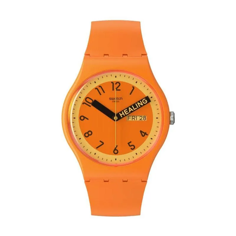 Swatch PROUDLY ORANGE Watch SO29O700