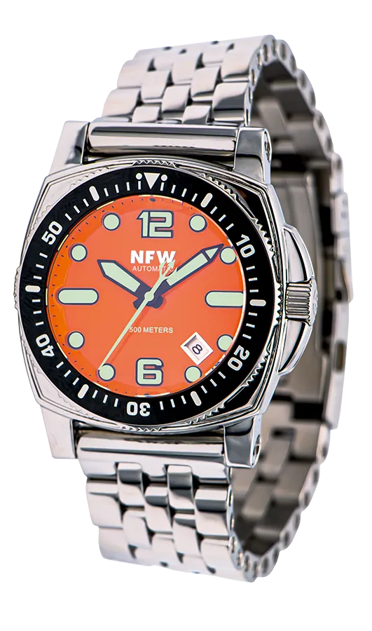 The New Shumate Diver 15620 - Polished Steel