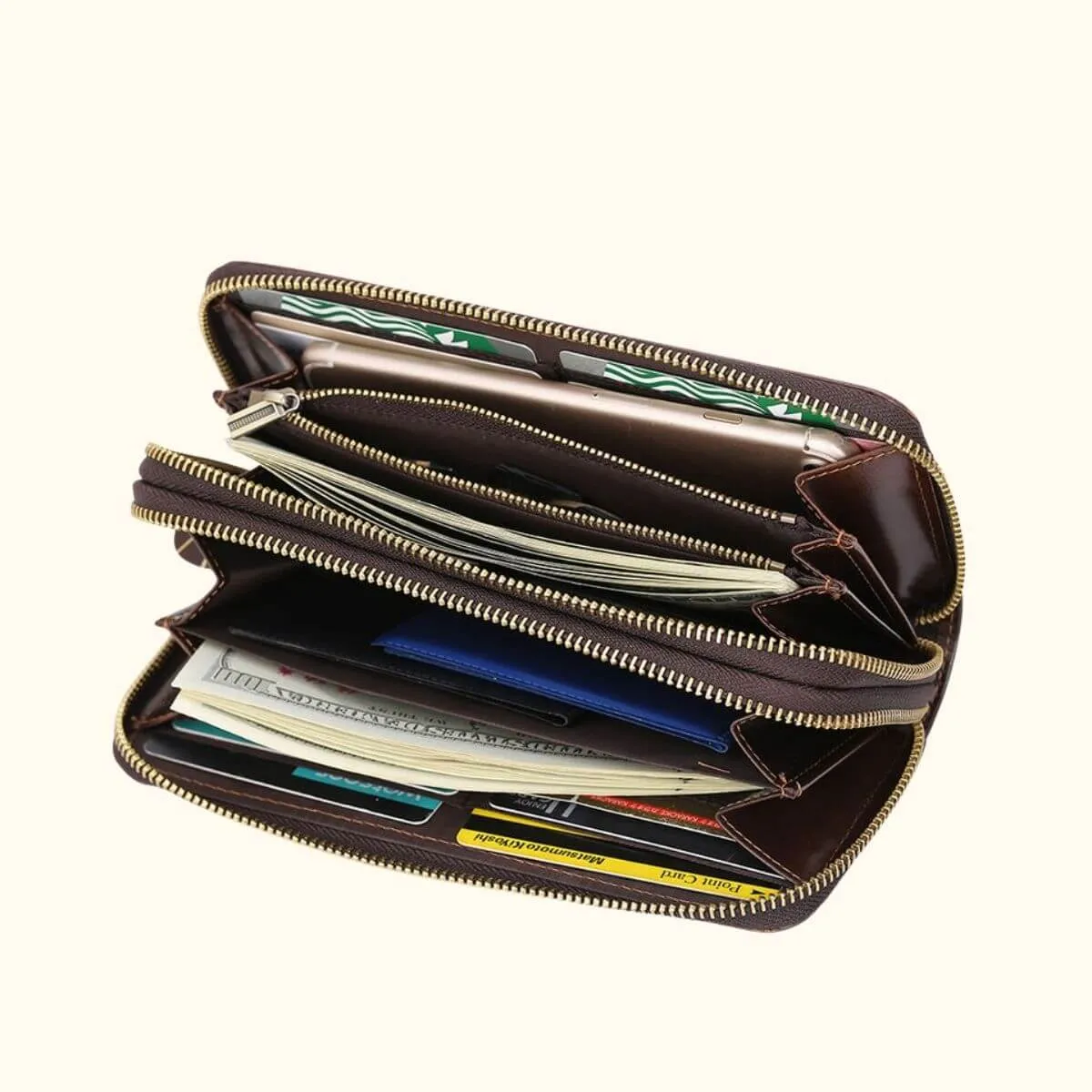 The Nomad - Genuine Leather Phone Wallet