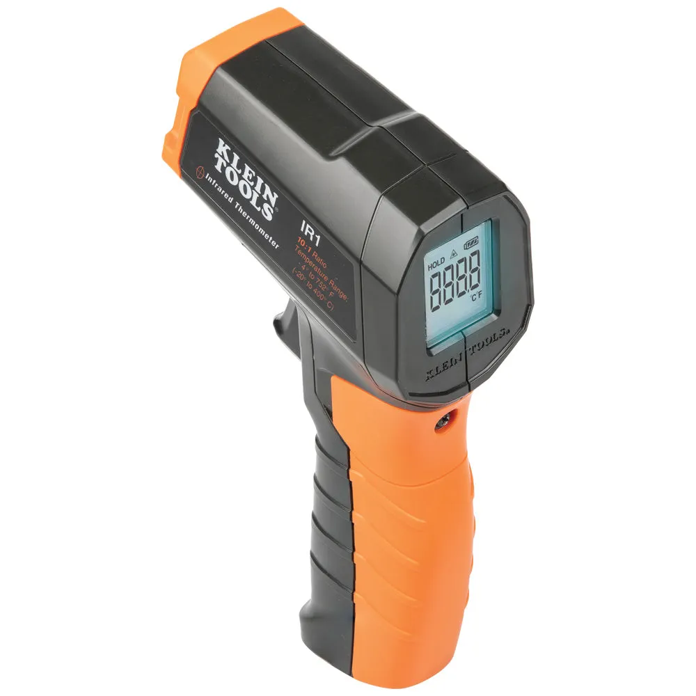 Thermometer - Klein Tools Infrared Digital Thermometer with Targeting Laser IR1