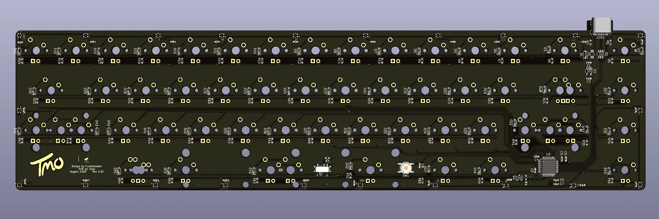 [TMOv2 R2] Extra PCB