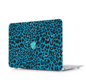 Turquoise Leopard Print Protective Skin For Apple Macbook