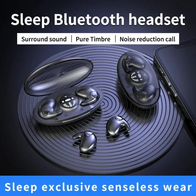 TWS Earphone Invisible Sleep Wireless IPX5 Waterproof Earbuds MD538