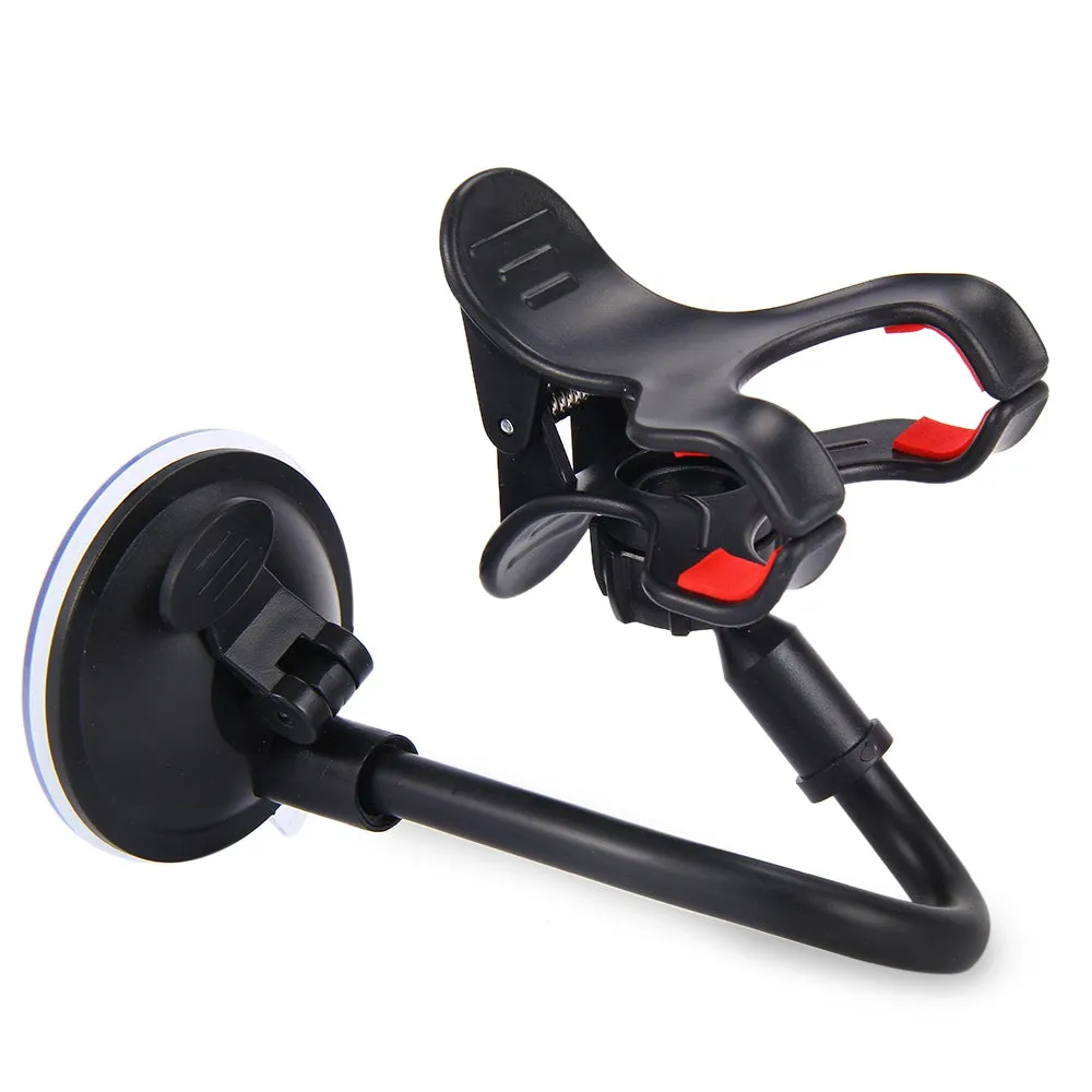 Universal Long Arm 360 Degrees Rotation Windshield Dashboard Car Mount Holder Cradle System for Phones