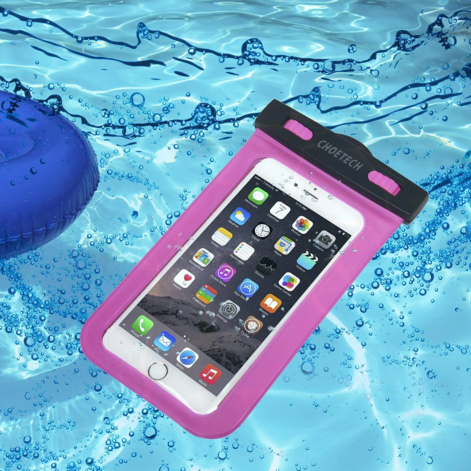 Universal WaterProof Cell Phone Pouch 2-Pack Water Phone Cases Full Protection