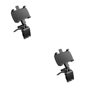 US 2-4 Pcs Universal Car Dashboard Mount Holder Clamp Cradle Clip Cell Phone GPS