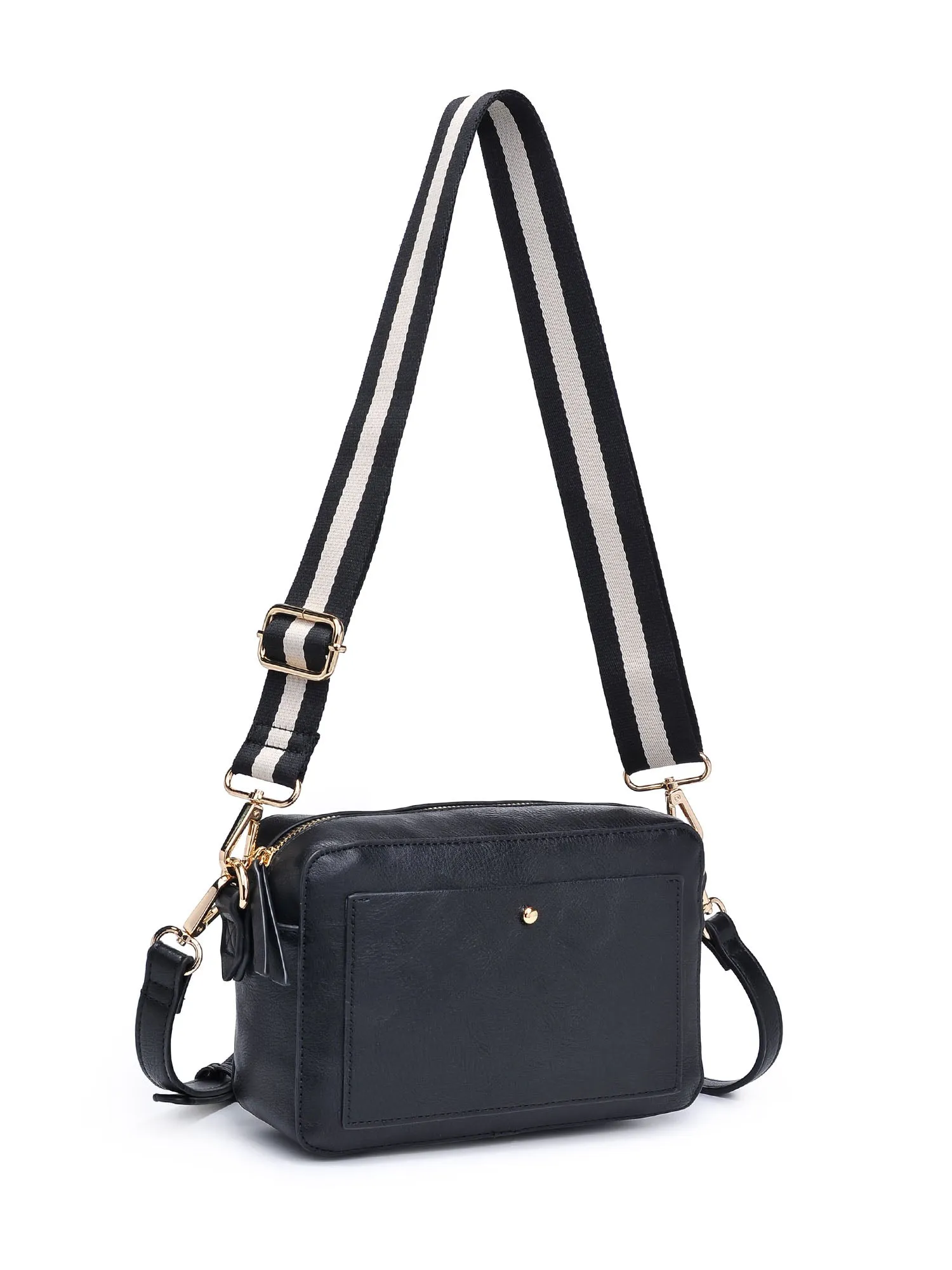 Vegan Leather Crossbody Bag - Moda Luxe