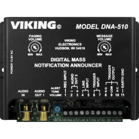 Viking DNA-510 Digital Mass Notification Announcer