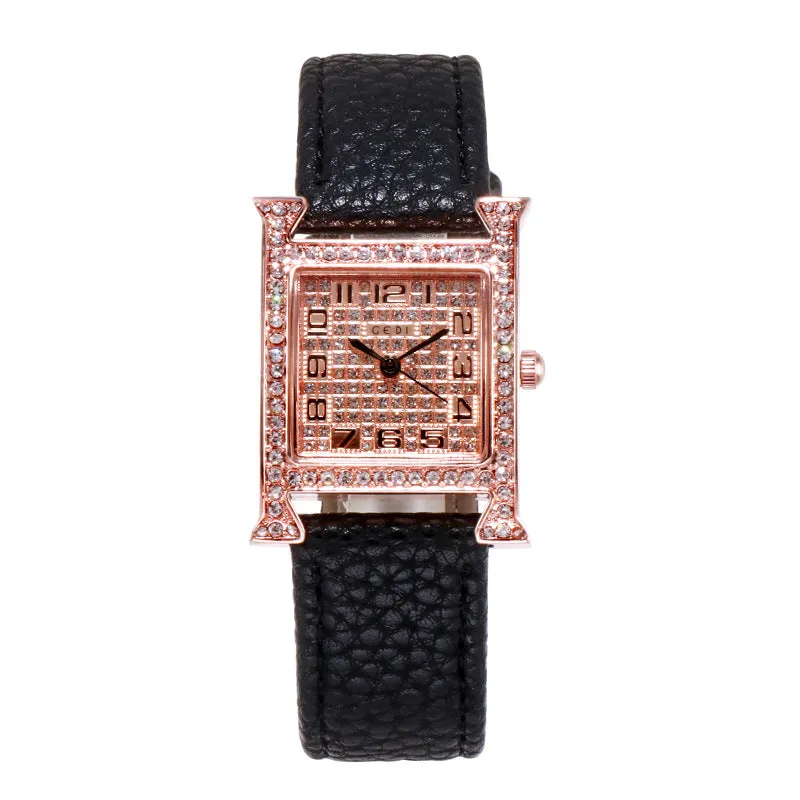 Vintage Square Dial Women's Watch