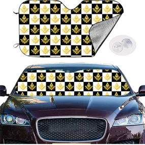 Widows Sons Windshield Cover - (Gold/White)