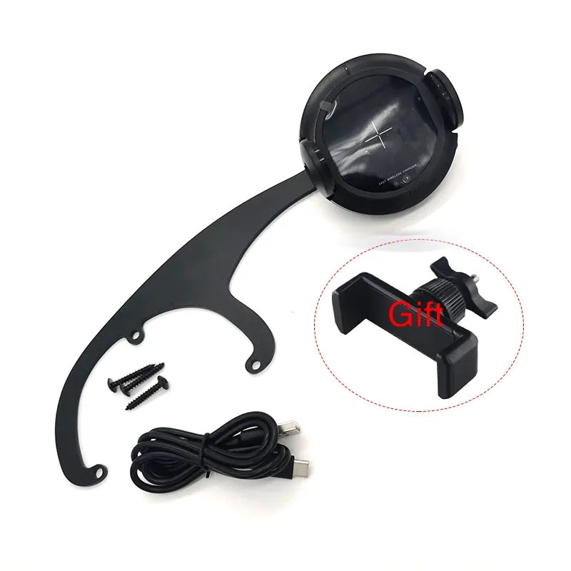 Wireless Charging Phone Holder for BMW MINI Clubman R55 Cooper R56 Magsafe Cell Phone Support Smartphone HUD Stand Accessories