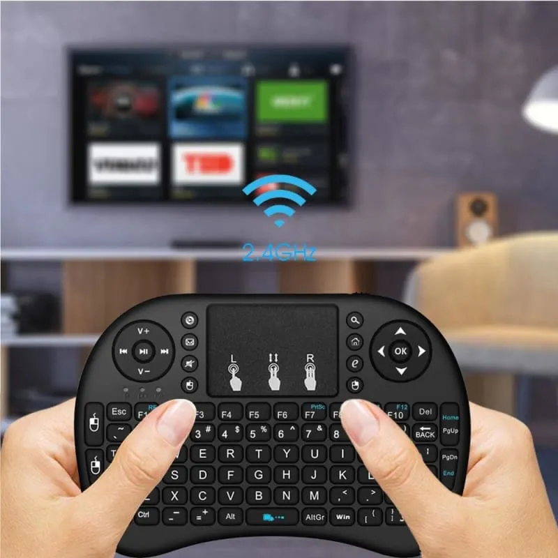 Wireless Keyboard With Air Mouse