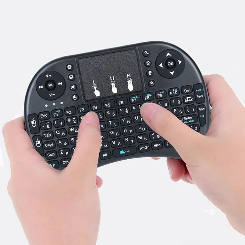 Wireless Keyboard With Air Mouse