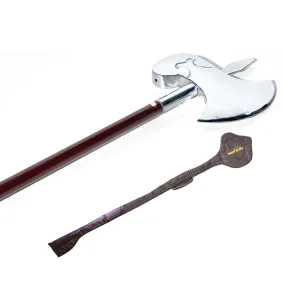 Wushu Long Stick Axe