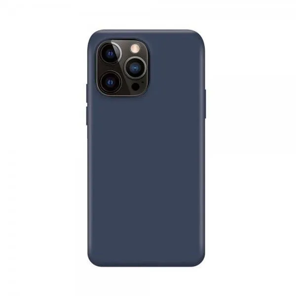 Xqisit Silicone Case for iphone 14 Pro 6.1" Abyss Blue - 50447