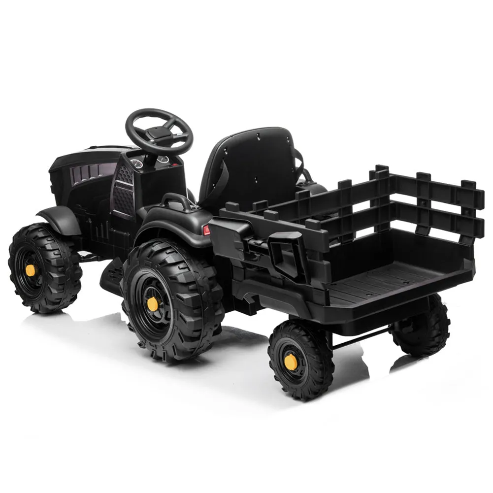 YIWA LEADZM Agricultural  Vehicle  Toys with Rear Bucket Black