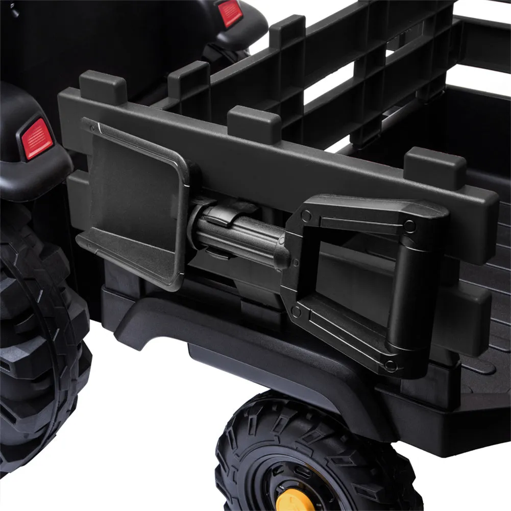 YIWA LEADZM Agricultural  Vehicle  Toys with Rear Bucket Black