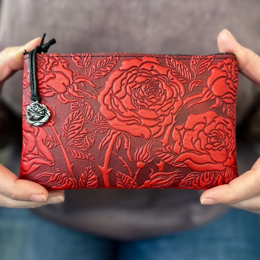 Zipper Pouch, Wild Rose